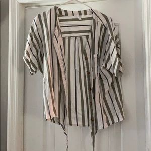 Time and Tru Bottom Up Blouse